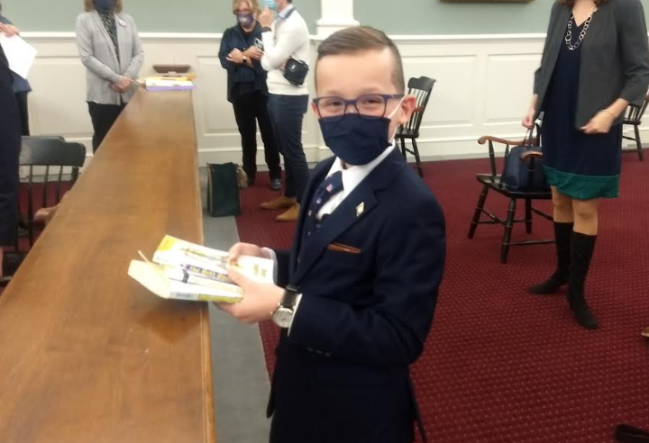 Kid governor's battle with depression inspires